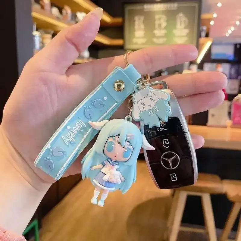 Beautiful JK Girl Cat Ears Keychain