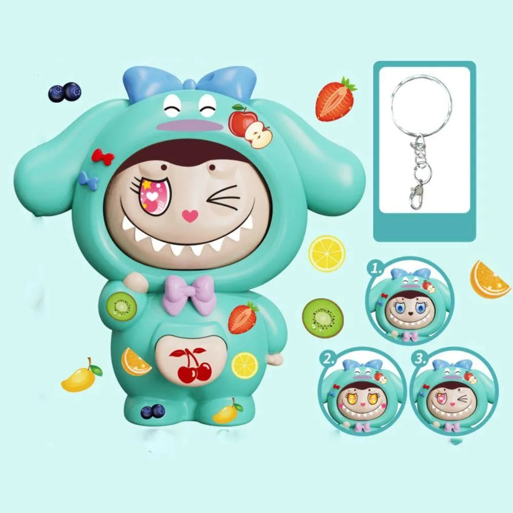 Labuboo x Sanliou Face Change Keychain