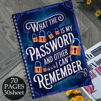 Brain Backup Funny Password Journal