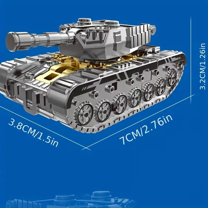 Transforming Gyro Battle Tank 2-in-1 Fidget Toy