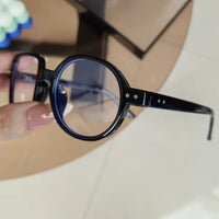 Retro Asymmetric Statement Glasses