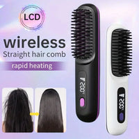 AuraGlide Wireless Straightening Brush