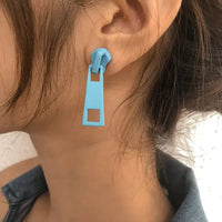Pop-Art Zipper Creative Earrings