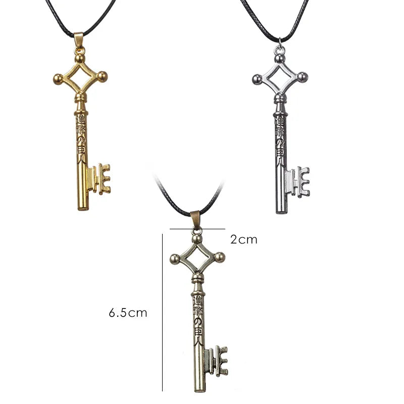 AoT Eren Yeager Basement Key Necklace