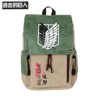 Anime Heroes Canvas Caryall Backpack