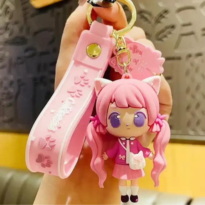 Beautiful JK Girl Cat Ears Keychain