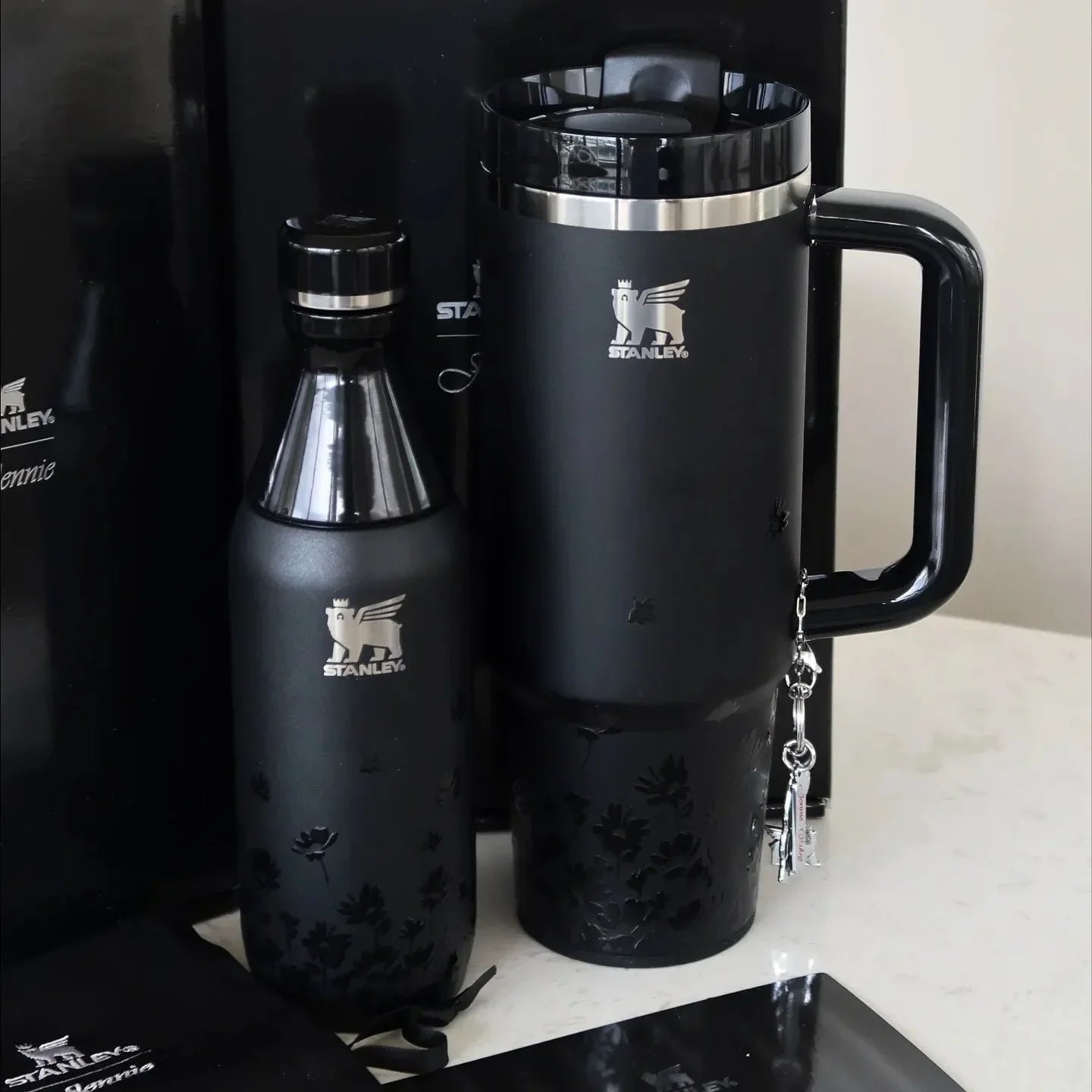 Stanley x Jennie Midnight Ruby Luxe Drinkware