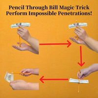 Magic Pencil Penetration Illusion Set