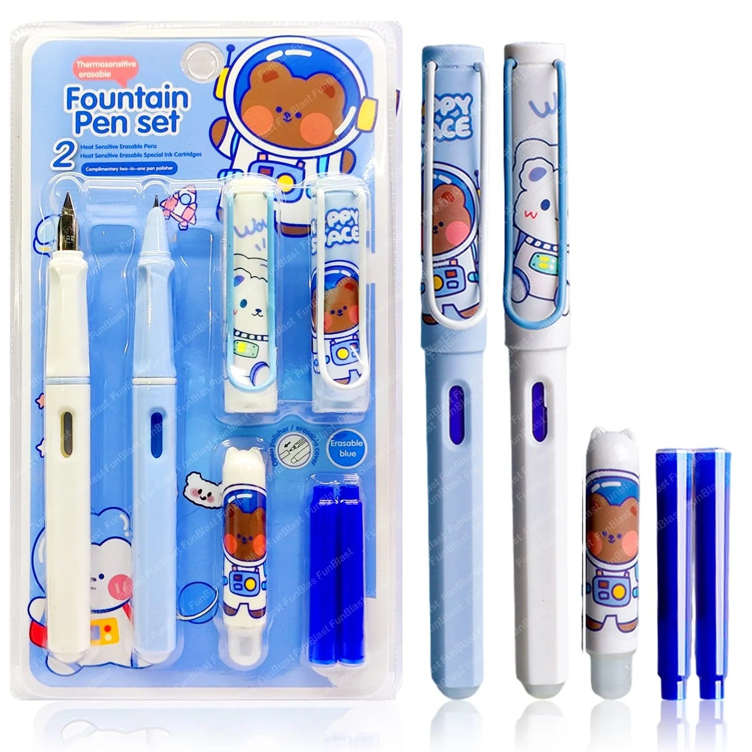 Phantom Ink Novelty Fountain Pen Set
