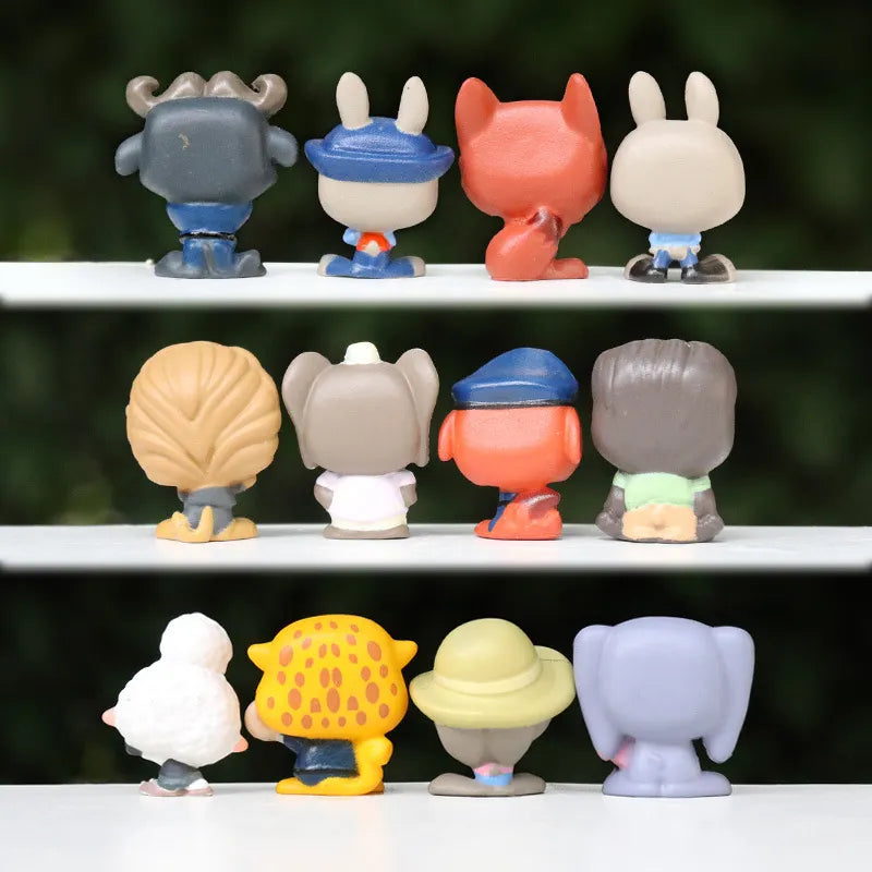 Zootopia 2 Crazy Animal Figures (Set of 12)