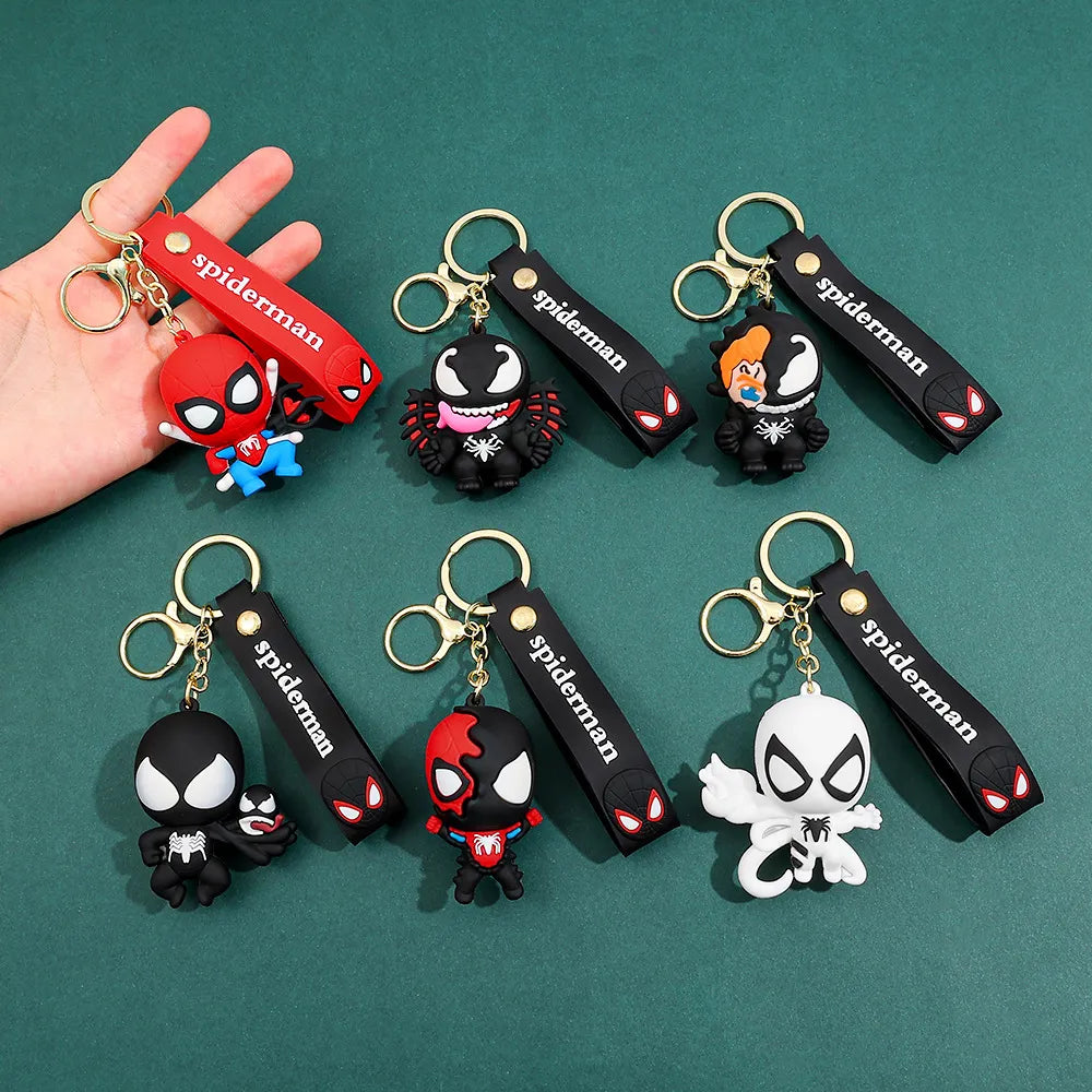 Iconic Venom x Spiderman 3D Keychain