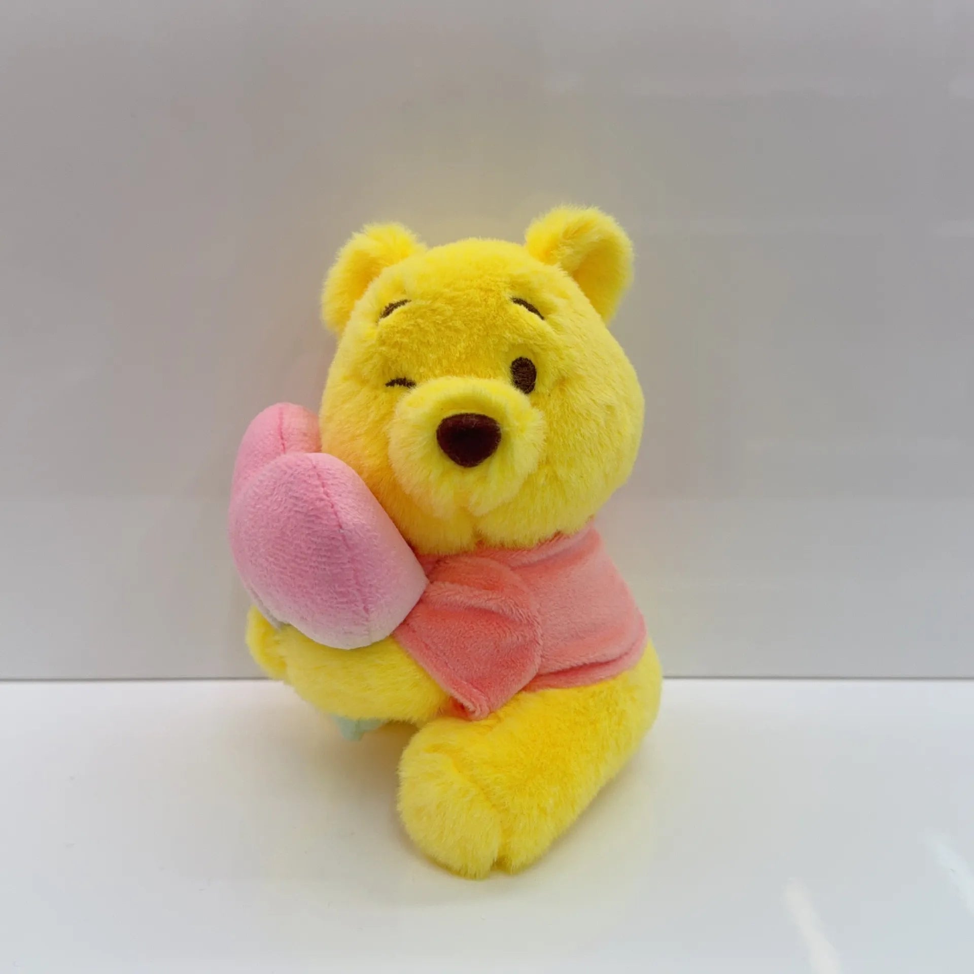 DZNY Hugging Heart Plush Keychain