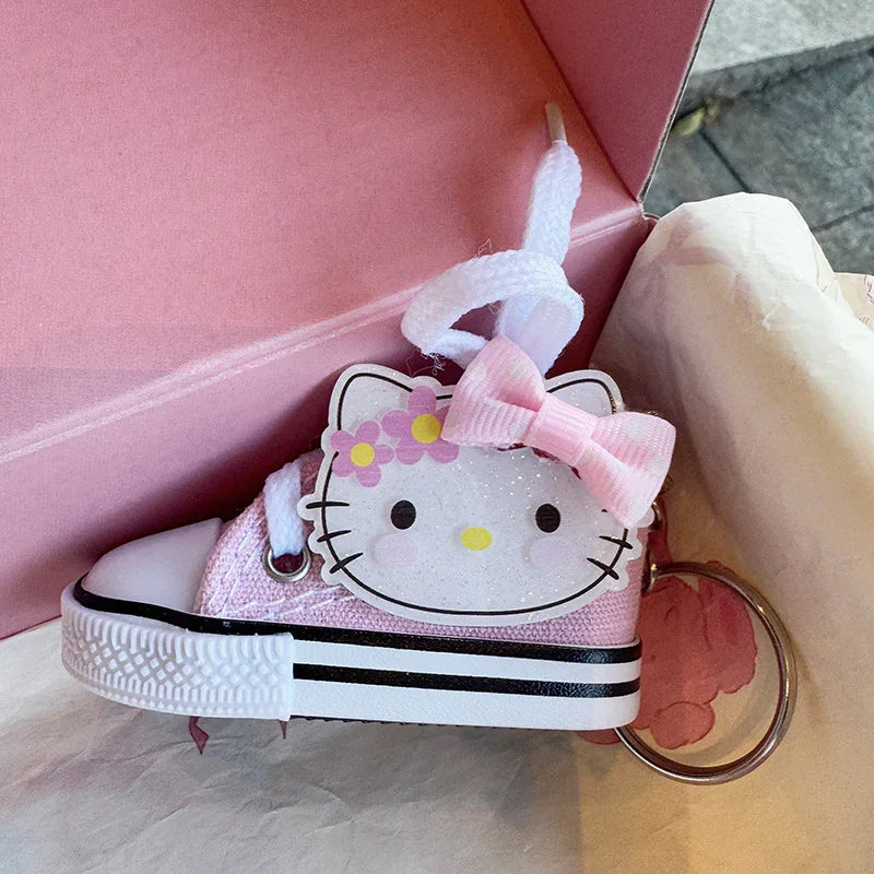 Sanrio Canvas Sneaker Keychain