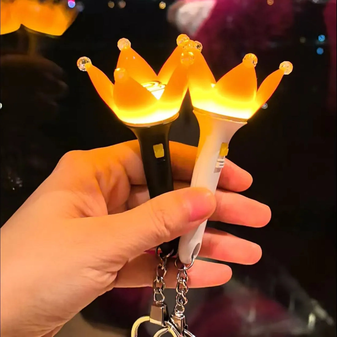 BigBang BangBong Mini Crown Lightstick Keychain