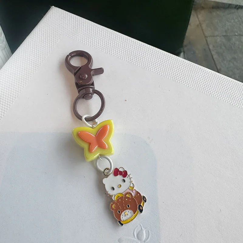 Hello Kitty Flutter Wings Bag Charm