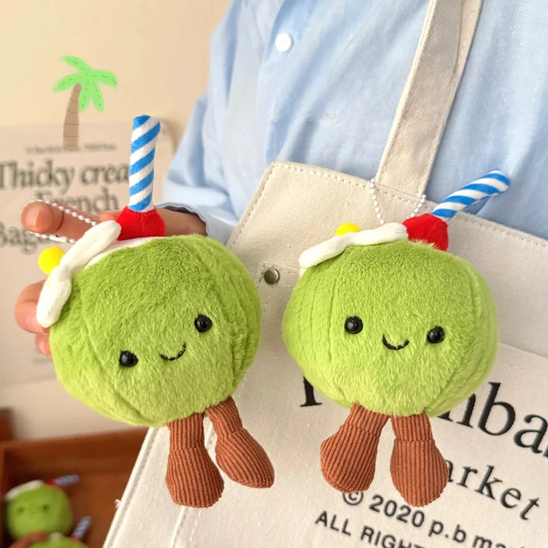 JC Tropical Coconut Dream Keychain