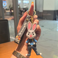 Zootopia 2 Character Lanyard Strap 3D Keychain