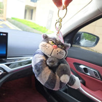 Lucifer Cat Grump Tales Plush Keychain
