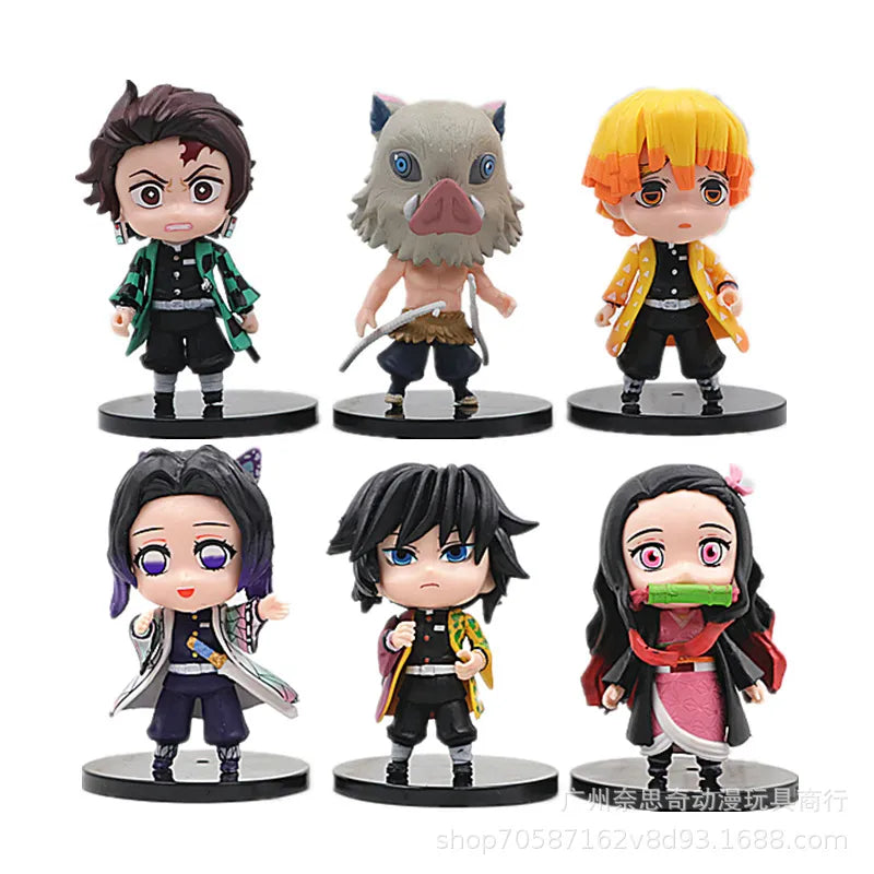 Demon Slayer Chibi Crew Figurines (10 cm)