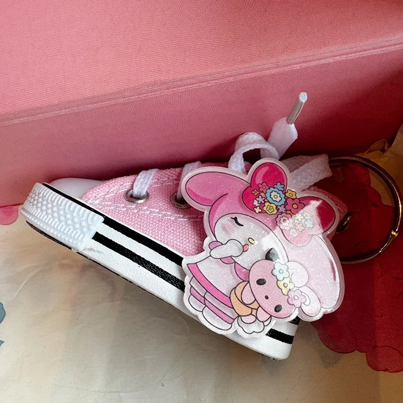 My Melody Step Sneaker Keychain