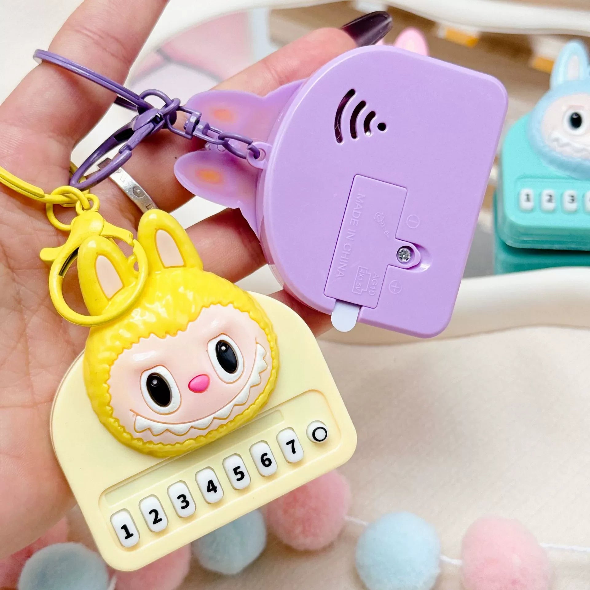 Labuboo Piano Mode Keychain