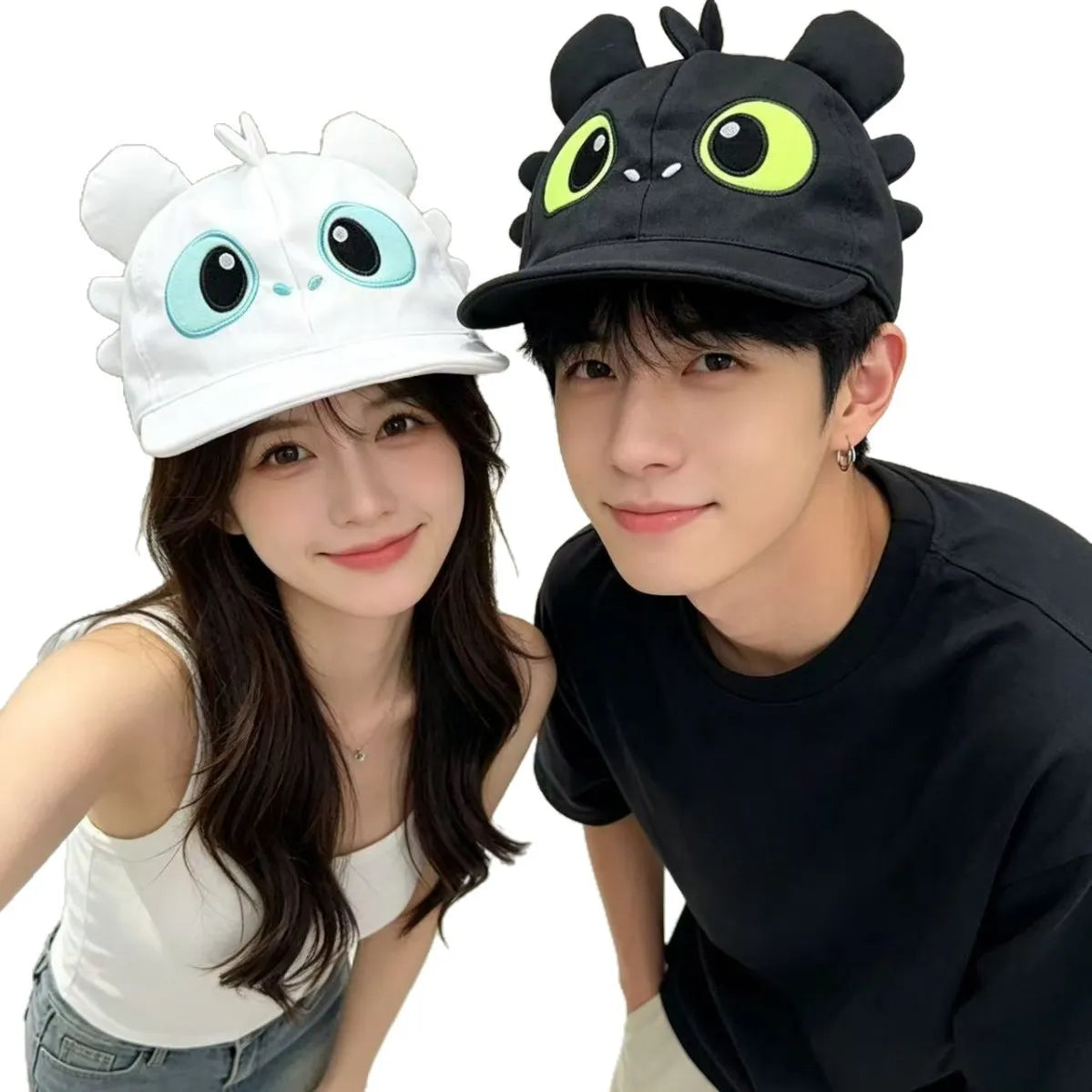 Toothless & Light Fury 3D Cosplay Baseball Cap