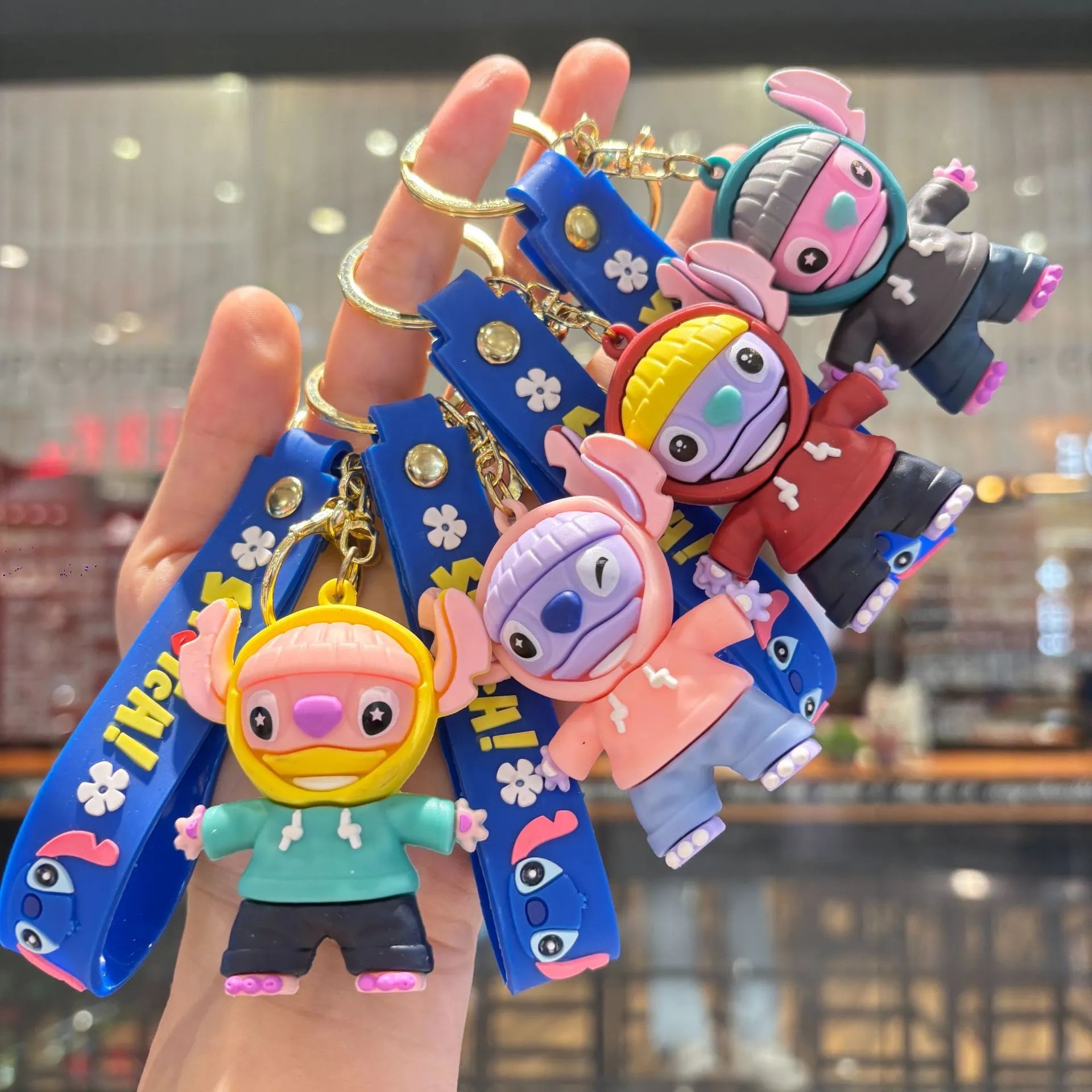 Stitch Gen-Z Street Style Keychain