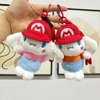 Cinna Sporty Mario Cap Keychain