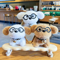 Spectacled Poodle Companion Keychain