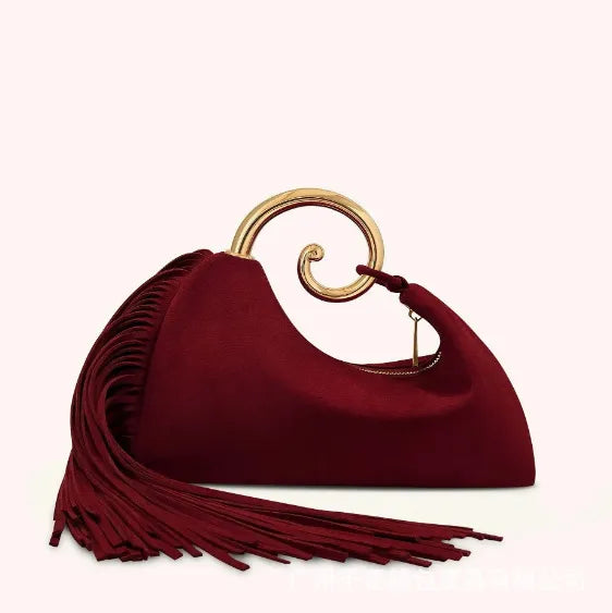 Glam Tassel Evening Bag