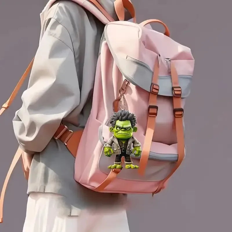 Frankenstein Monster Mash Keychain