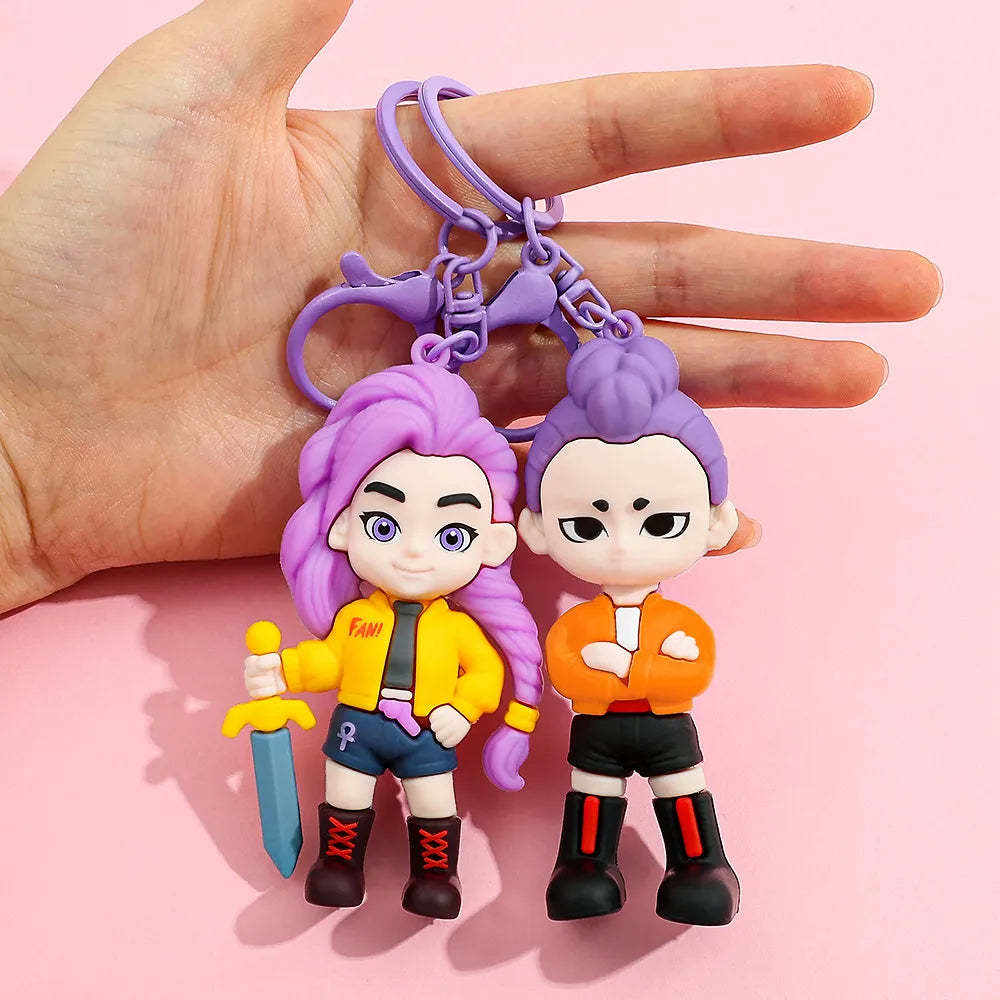 Urban K-Pop Spirit Hunter 3D Keychain