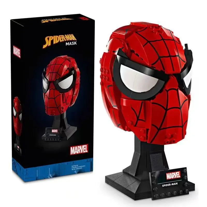 Superhero Helmet Building Blocks