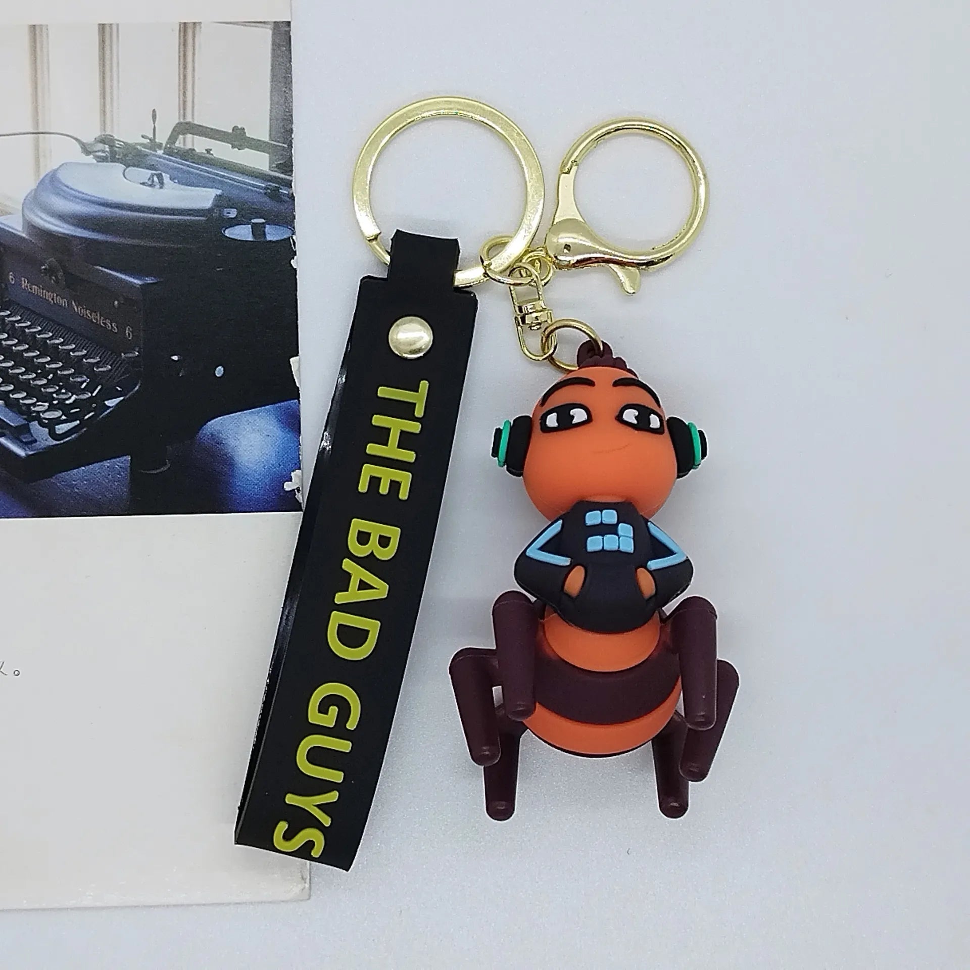 The Bad Guys Movie Character Keychain