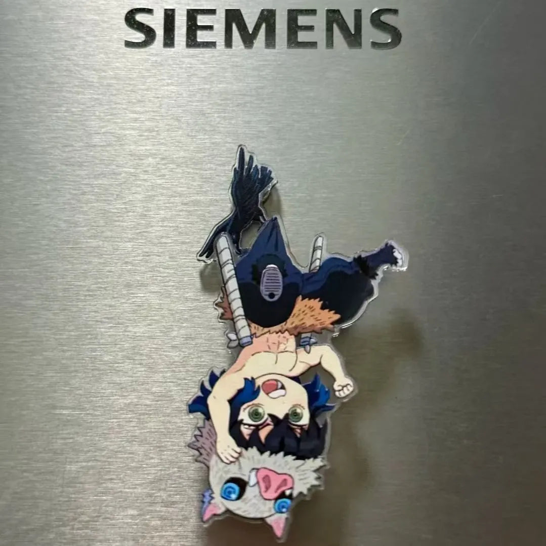 Demon Slayer 360° Rotating Acrylic Fidget Magnets