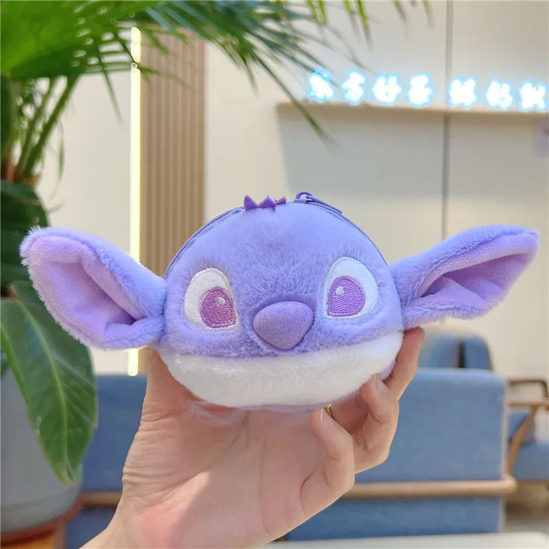Big Head Stitch Coin Purse Keychain