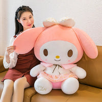 Kuromi & Melody Platinum Plushies (30 cm)