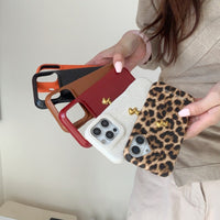 Golden Pony Luxe Textured Phone Case (For iPhone)