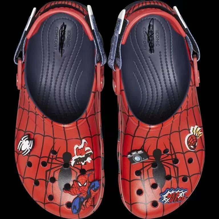 Spidey Comfort Red Clogs