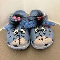 Eeyore Fuzzy Ears Comfy Clogs
