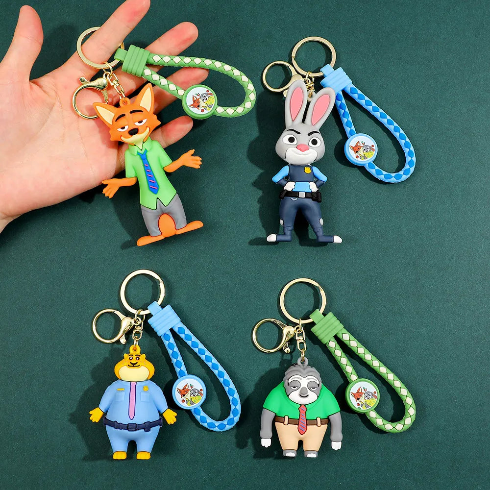 Zootopia Rabbit Keychain Zootopia Friendship Series Keychain