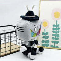 Mr. Puzzles Dapper TV Head Plush Toy (35 cm)