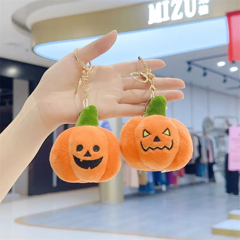 Jack-o-Soft Pumpkin Plush Keychain