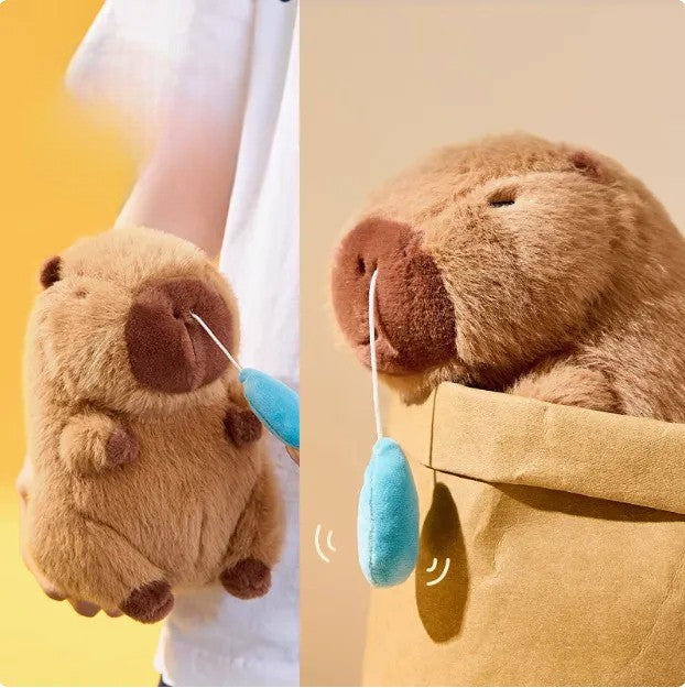 Runny Nose Capybara Plushie (45 cm)
