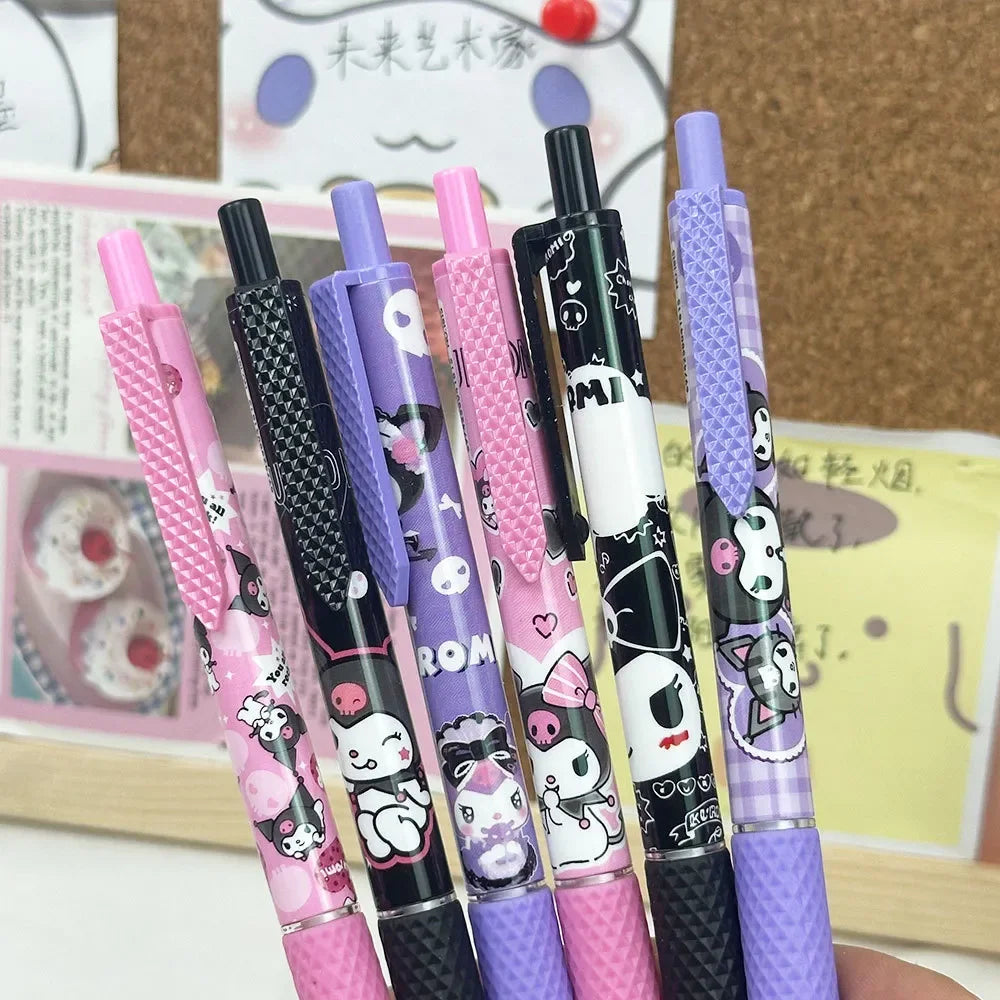 Kuromi Punk Princess Gel Pen (Set of 6)