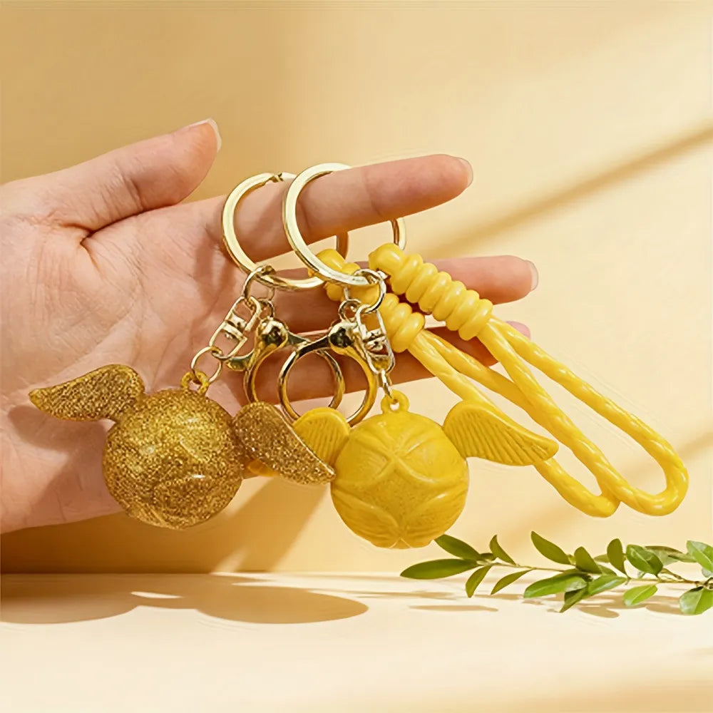 Golden Snitch Seeker's Silicone Keychain