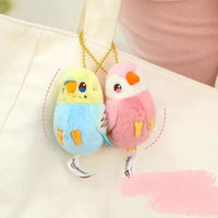 Chirping Hearts Couple Keychain