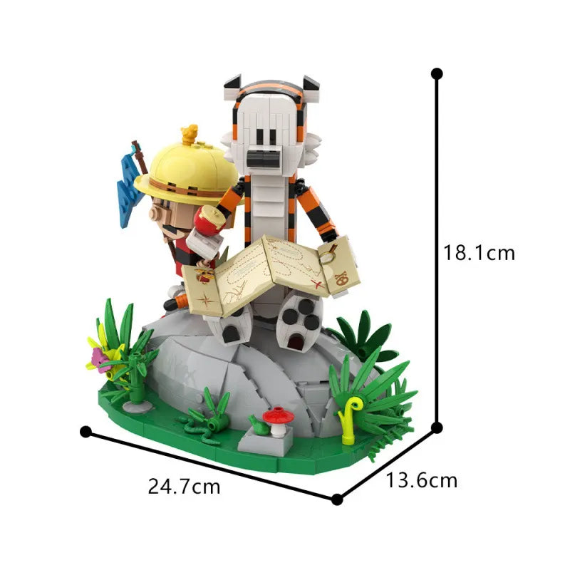 MOC A1794 Calvin and Hobbes Exploration Building Blocks