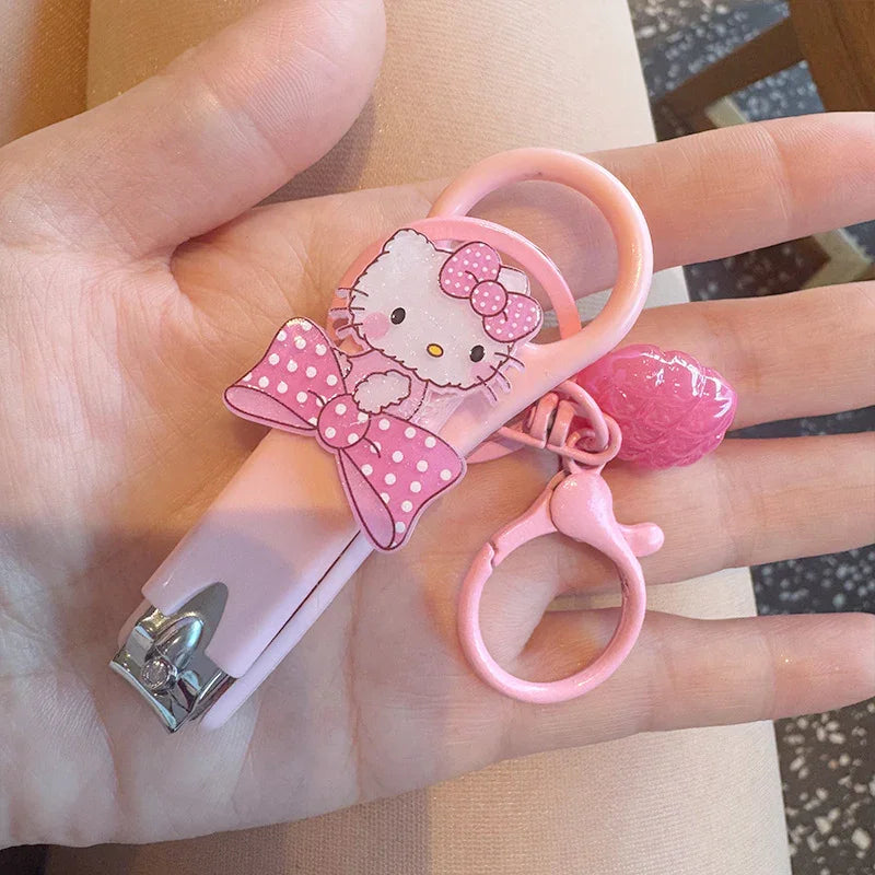 Hello Kitty Nail Clipper Keychain