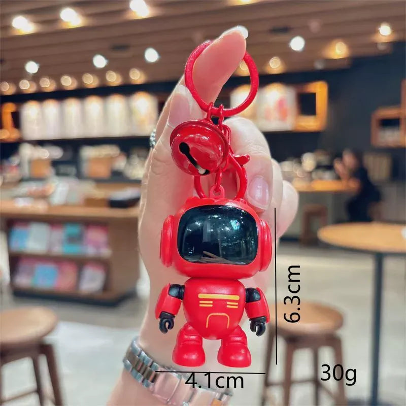Pocket Protector LED Voice Robot Keychain